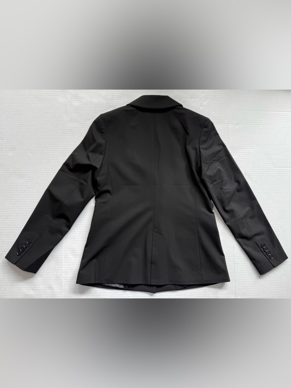 NWT Banana Republic Sculpted Stretch Blazer Black Size 4 - Picture 3 of 10